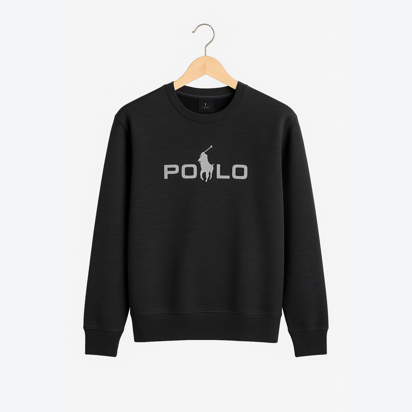 Black Polo Sweatshirt