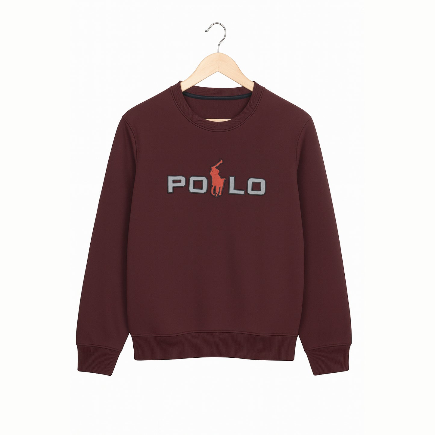 Maroon Polo Sweatshirt