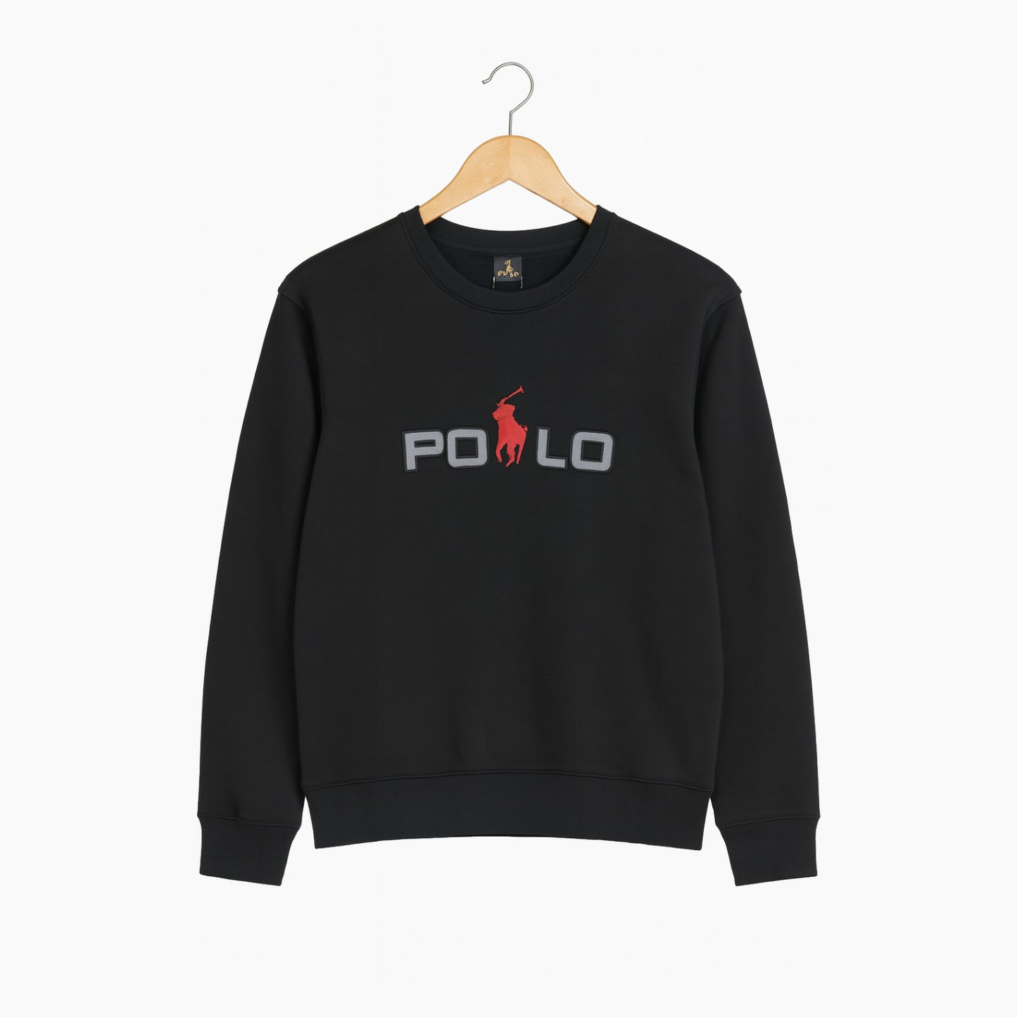 Black Polo Sweatshirt
